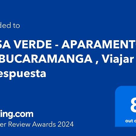 Casa Verde - Aparamentos Bucaramanga Διαμέρισμα Εξωτερικό φωτογραφία